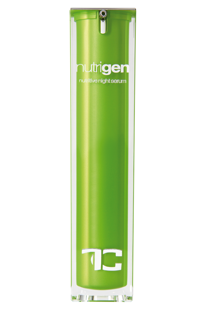 Levně NUTRIGEN | 2in1 noční pleťový krém & sérum s konopným olejem, Aloe Vera & vitamínem E | intenzivní výživa & obnova pleti 50 ml