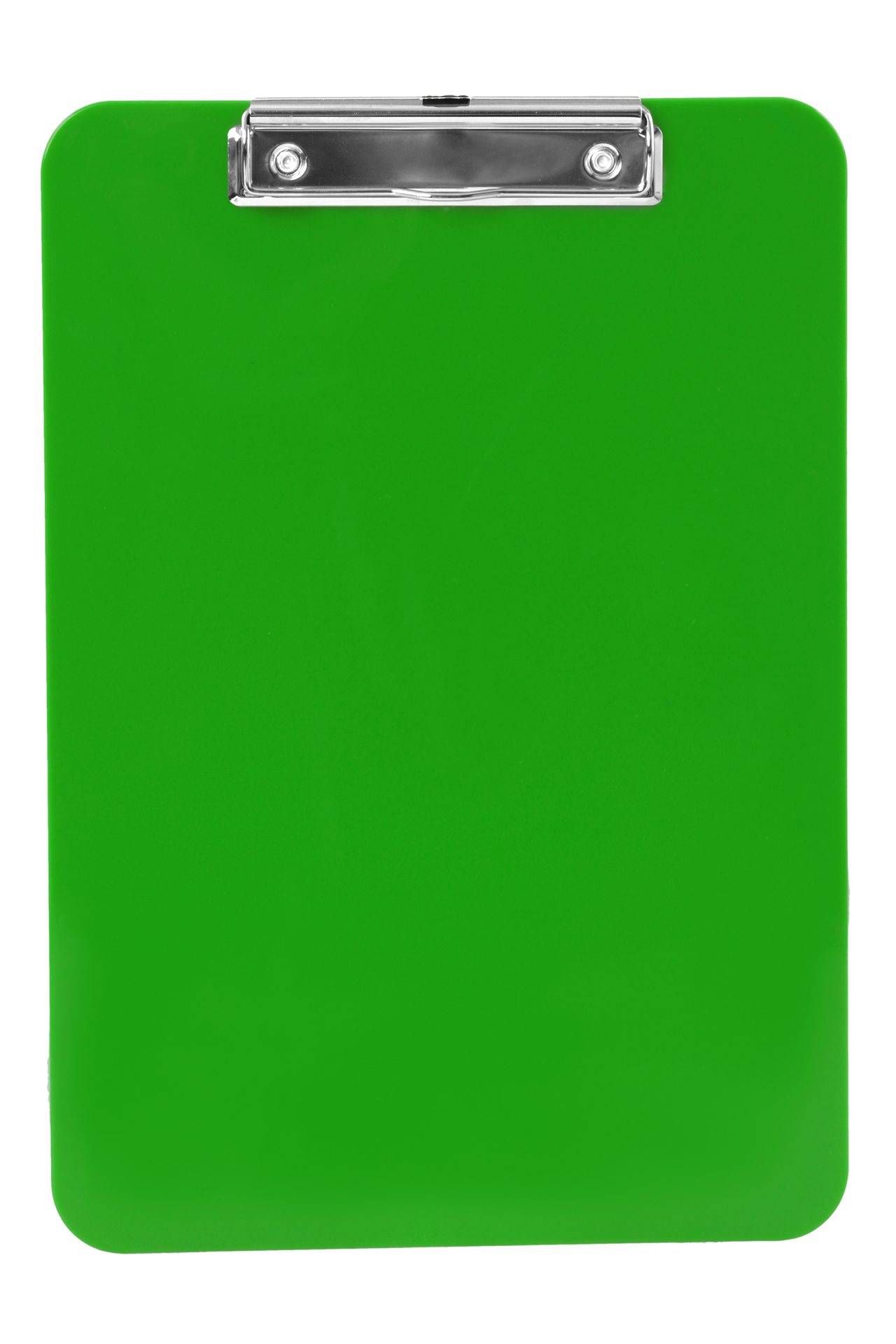Podkadka na dokumenty z klipsem zielona