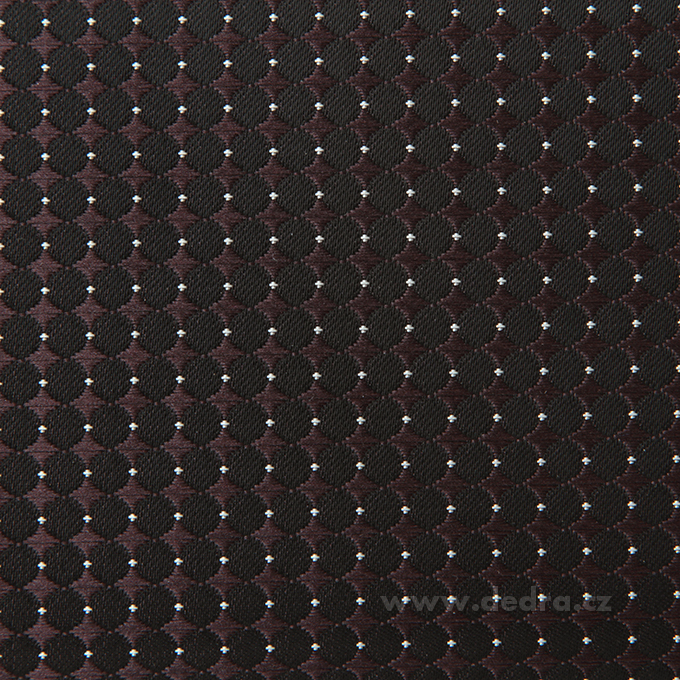 FC86283-5 dielna sada EĽRO kravata, vreckovka a 2 ks gombíkov