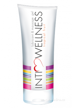 INTIMWELLNESS® | Lubrikační a masážní gel s vůní tropického ovoce | 200 ml