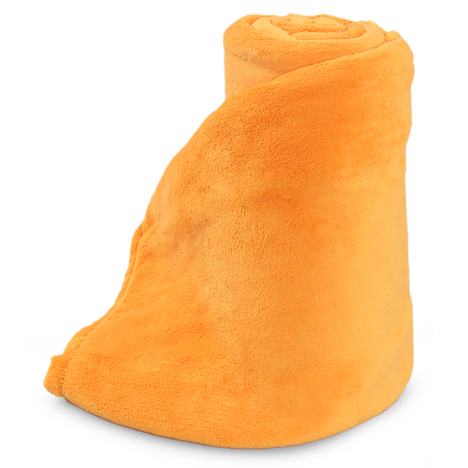 FC91146-LAGOON prikrývka svietivo oranžová 150 x 200 cm