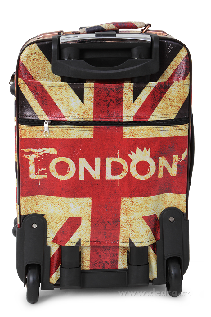 Kufr z ekokůže větší, London
