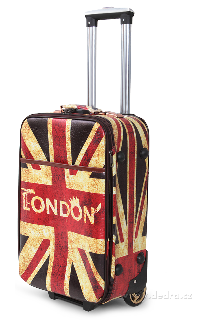 Kufr z ekokůže větší, London