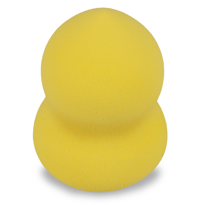 MAKE-UP houbička, žlutá