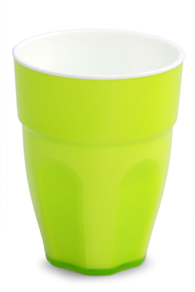 PLASTOVÝ pohár 350 ml zelený 