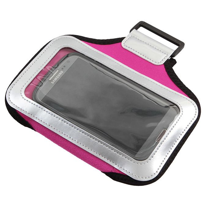 DA95123-Športové púzdro na paži pre mobilné telefóny, ružové