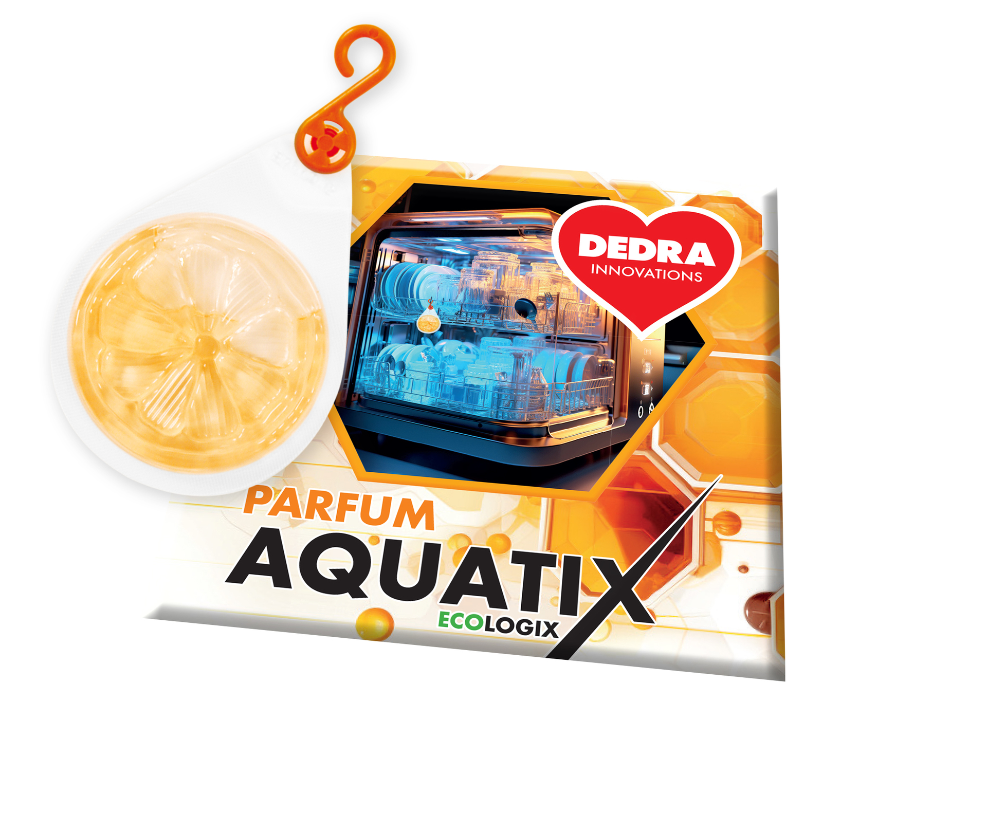 Levně AQUATIX PARFUM | Vůně do myčky | závěsný neutralizátor pachů | 1 ks