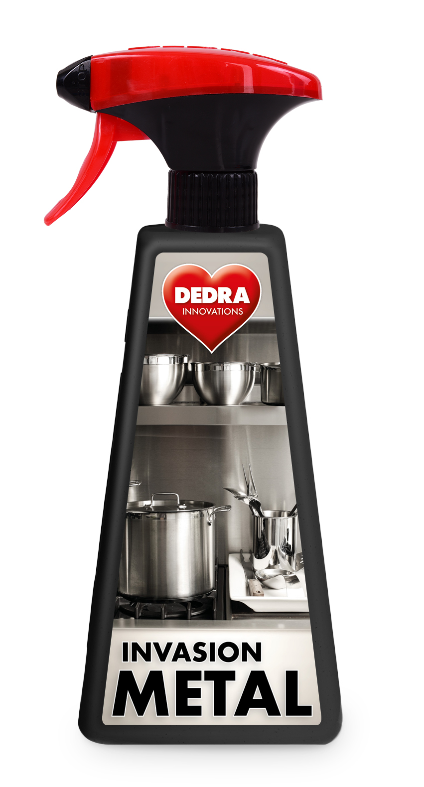 Intensywny środek do czyszczenia przypalonych garnków nierdzewnych METAL invasion 500 ml