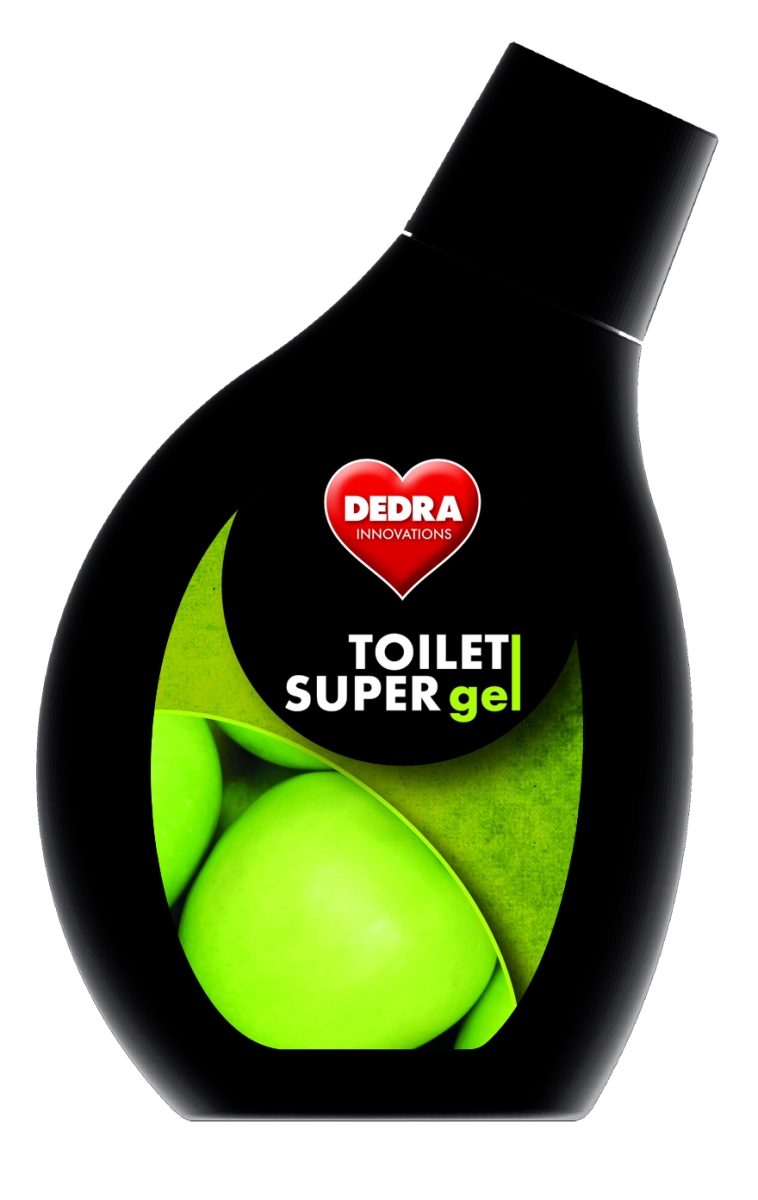 ST0109-TOILET Supergel intenzívny čistič na toalety, bidety a pisoáre green apple