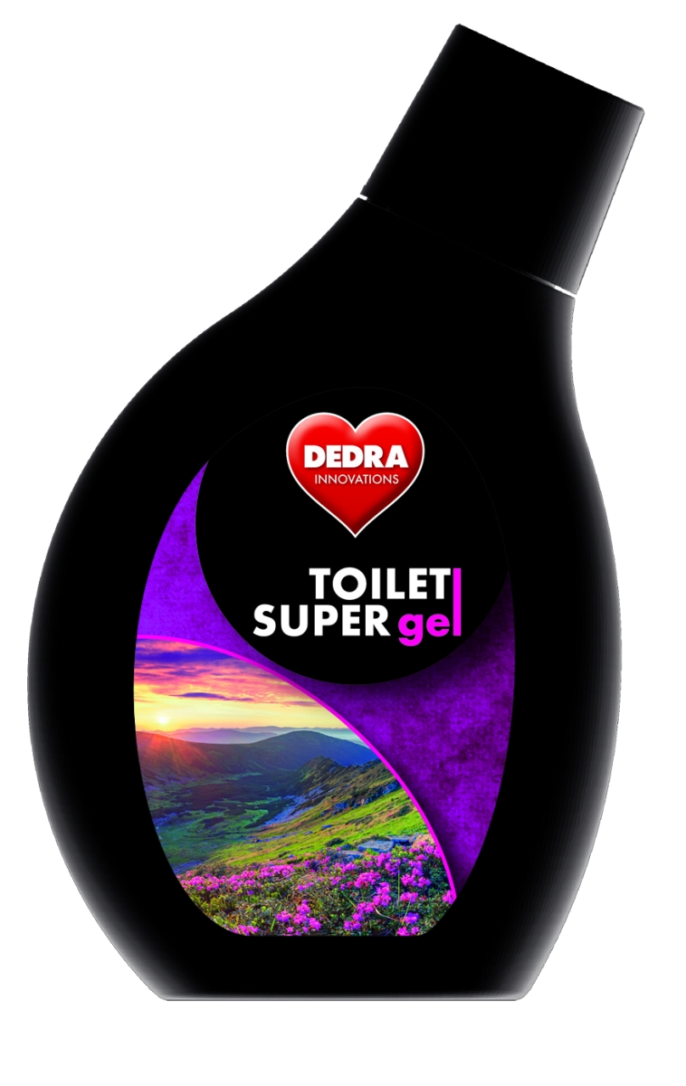 TOILET SUPERGEL intenzivní čistič na toalety, bidety a pisoáry