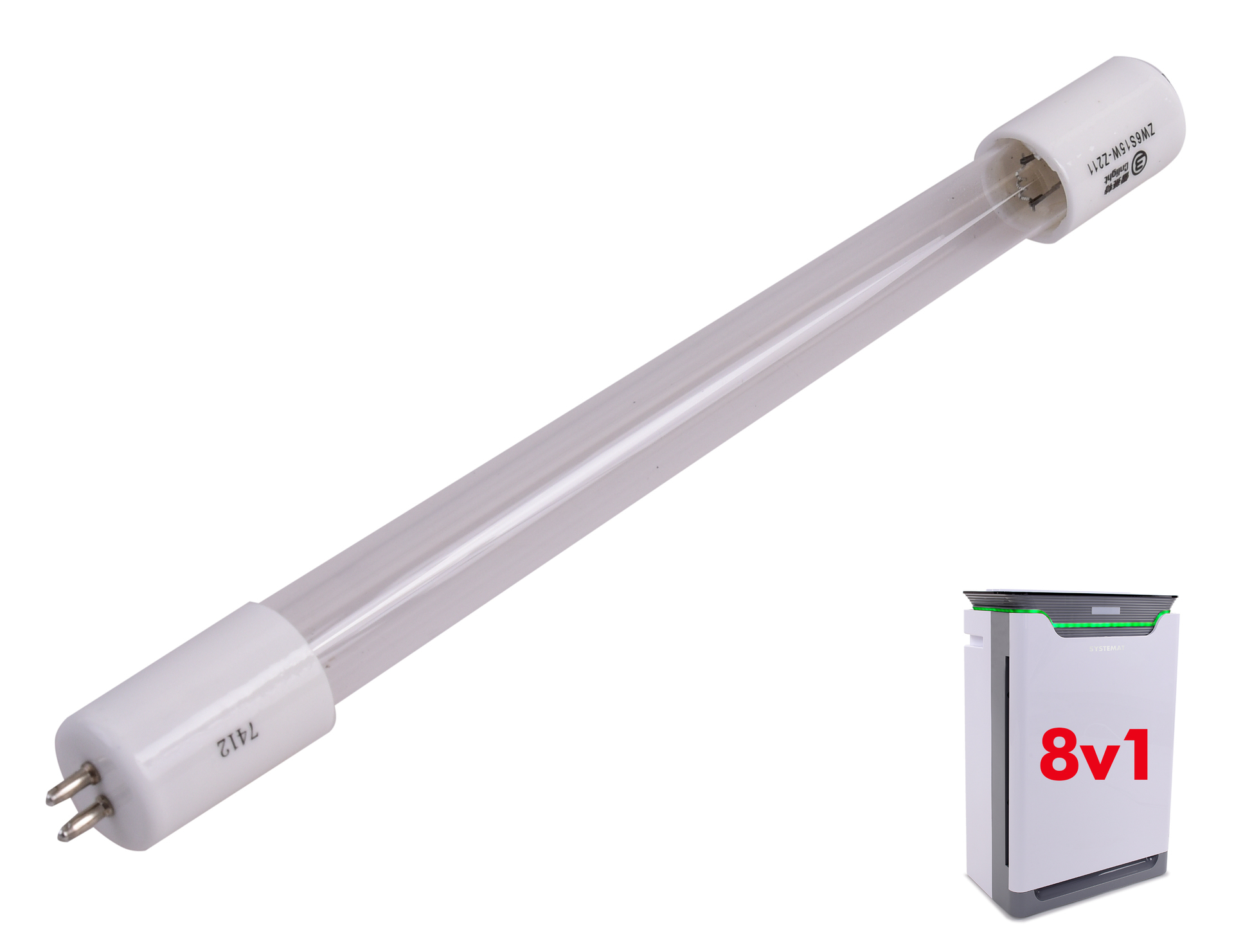 EL19595-UV lampa k čističke vzduchu