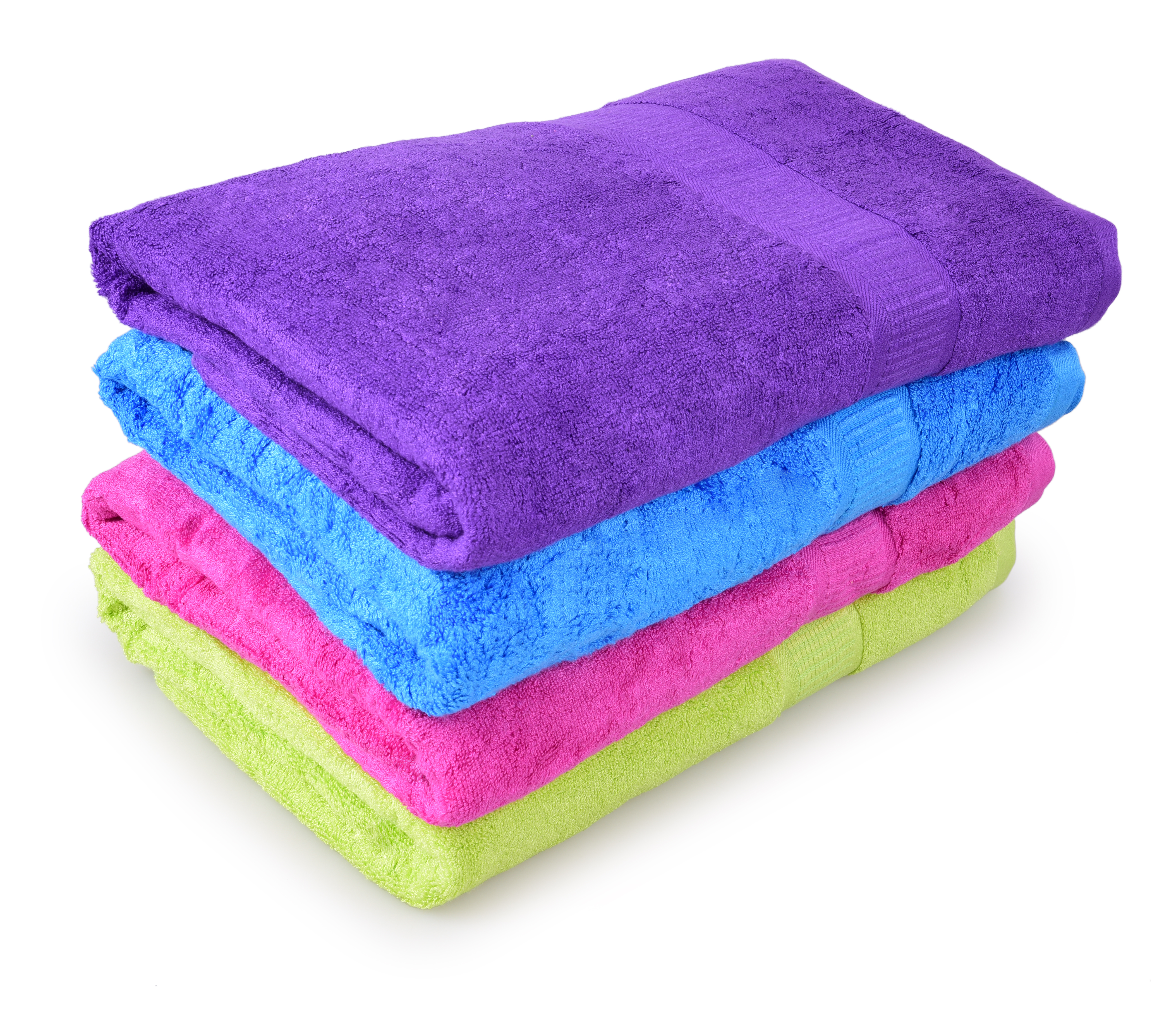 FC17017-BAMBOO veľký uterák s elegantnou bordúrou fialový