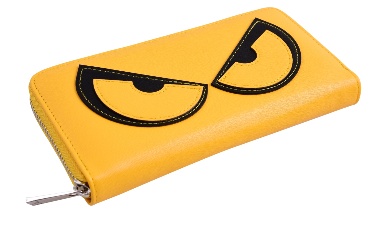 Peňaženka REBELITO® z ekokože väčšia - Žltá