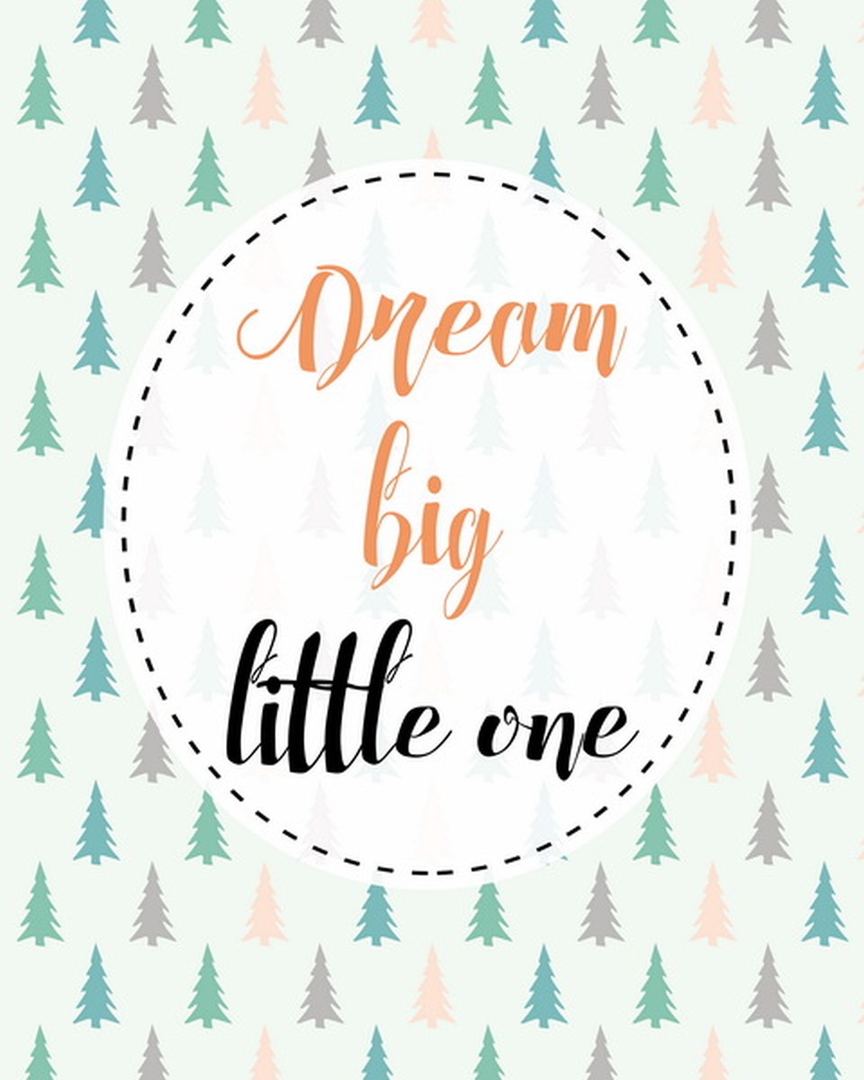 Obraz na plátne - Dream big little one