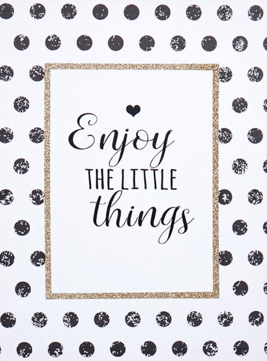 Obraz na plátne - Enjoy the little things