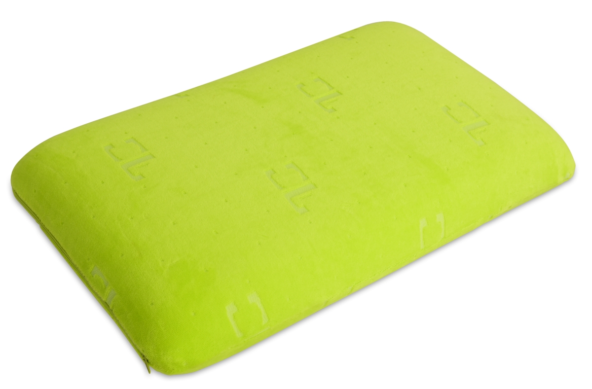 Levně ANATOMIXX® | ortopedický polštář z paměťové pěny 50 × 30 × 9,5 cm | snímatelný potah na zip