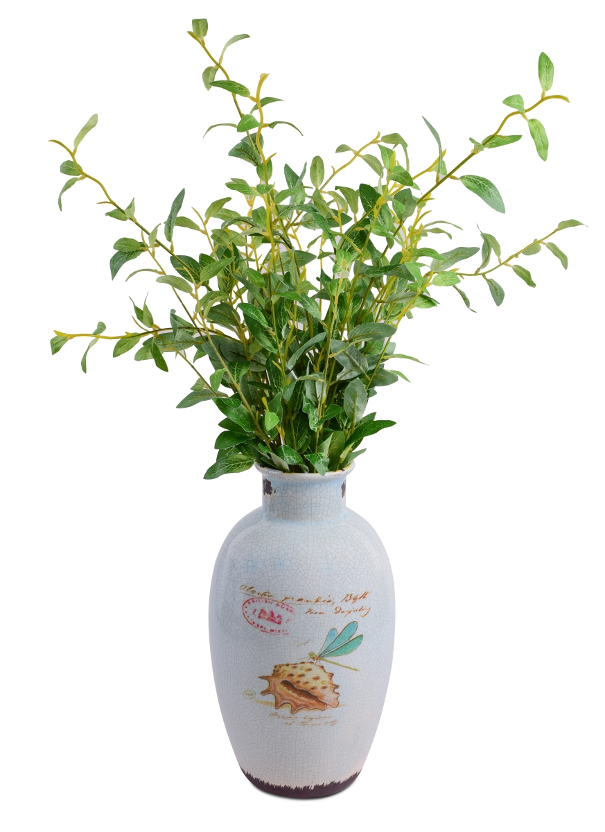 DA13143-Keramická váza s dobovou patinou výška 35 cm