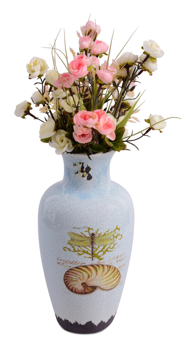 DA13141-Keramická váza s dobovou patinou výška 29 cm