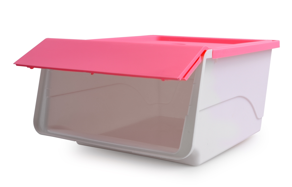 DA14423-ŠTOSBOX plastový box pastelovo ružový