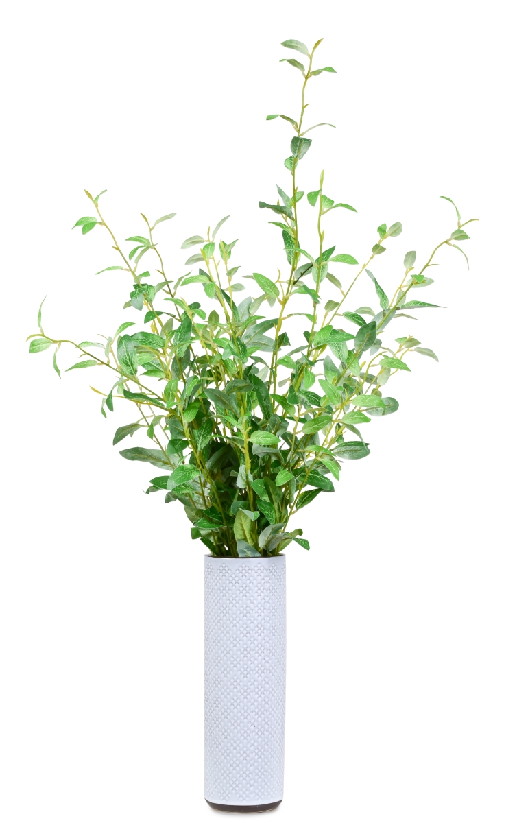 DA13282-Keramická váza 25 cm vysoká smotanová
