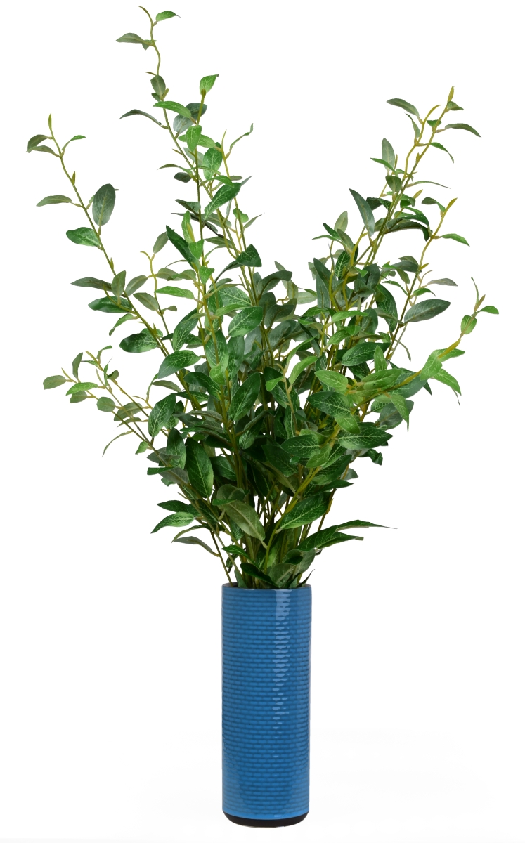 DA13281-Keramická váza 25 cm vysoká modrá