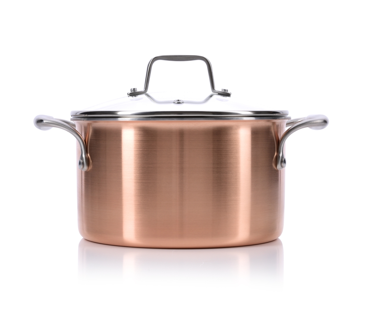 Garnek z pokrywą CUPRUM&STEEL INDUCTION objętość 2400 ml
