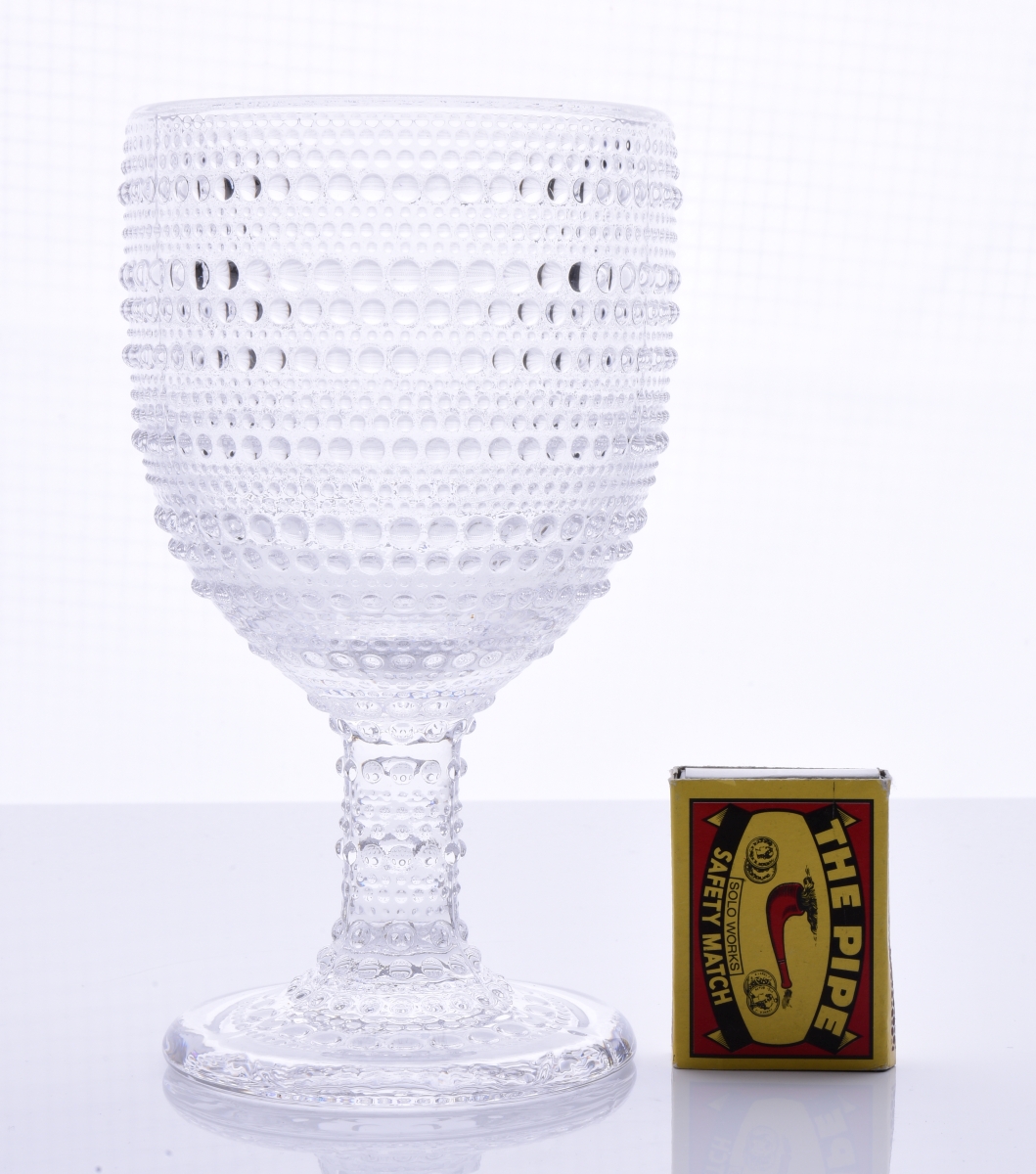 FC20082-XL Sklenený pohár s reliéfnym povrchom objem 340 ml