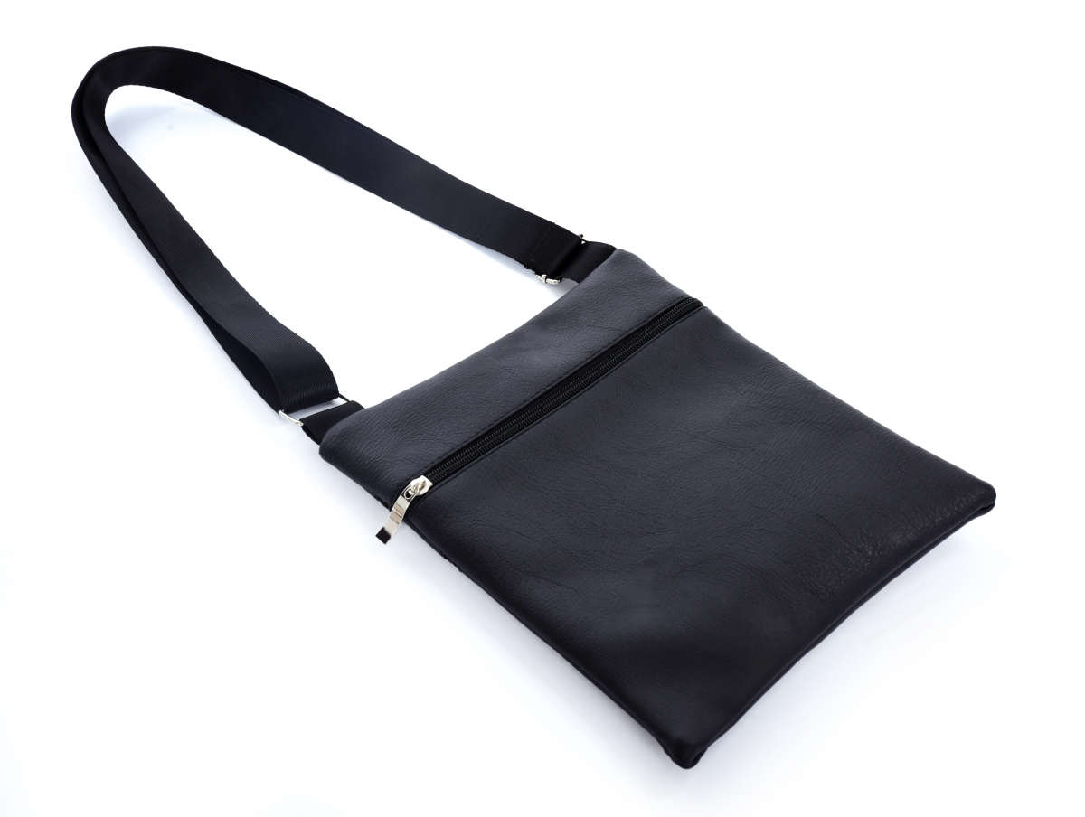 FC20162-CROSSBAG ZIPPER kabelka cez rameno čierna