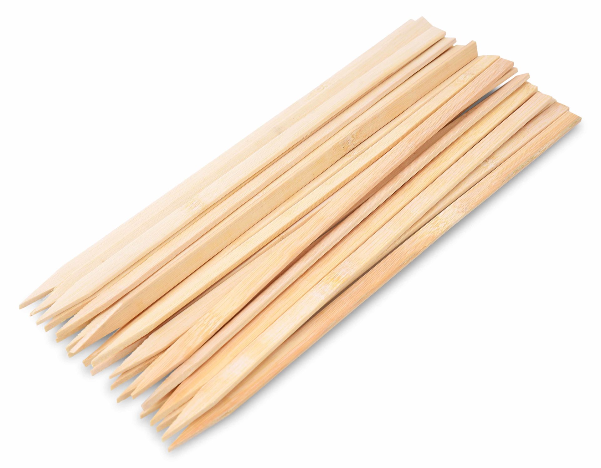25 ks grilovací hroty z bambusu GoEco®