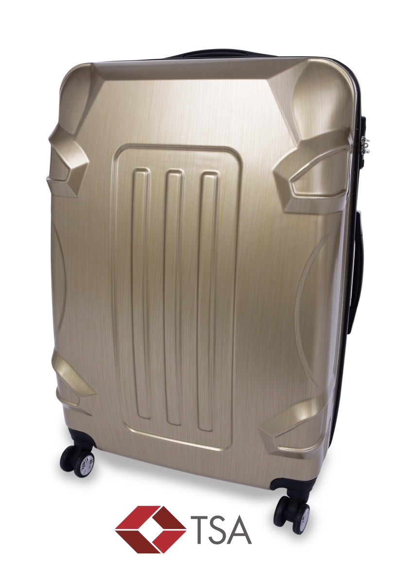 TSA kufr velký, GOLD RELIEF 50 x 30 x 70 cm