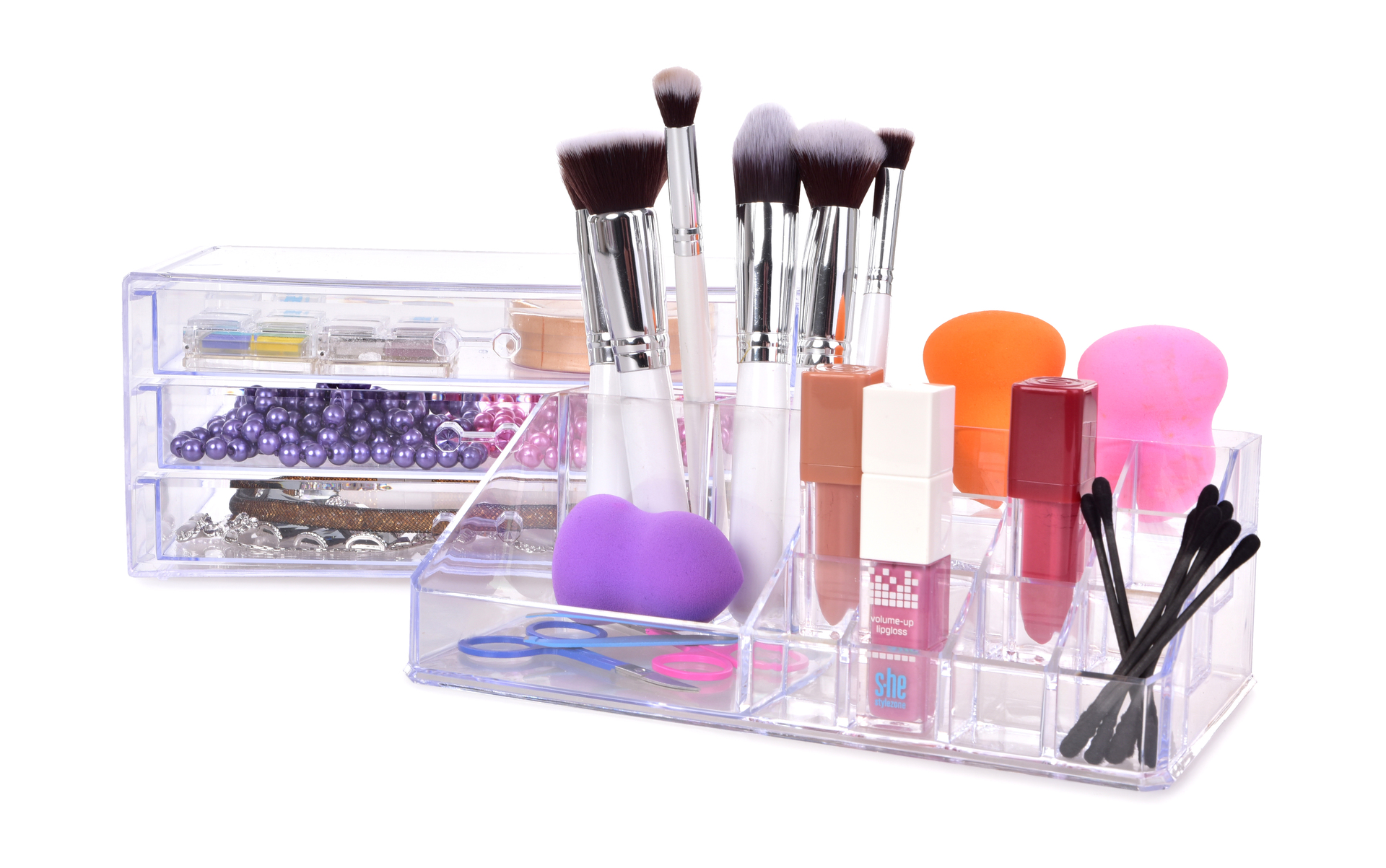 BEAUTY exkluzívny štvorposchodový kozmetický organizér