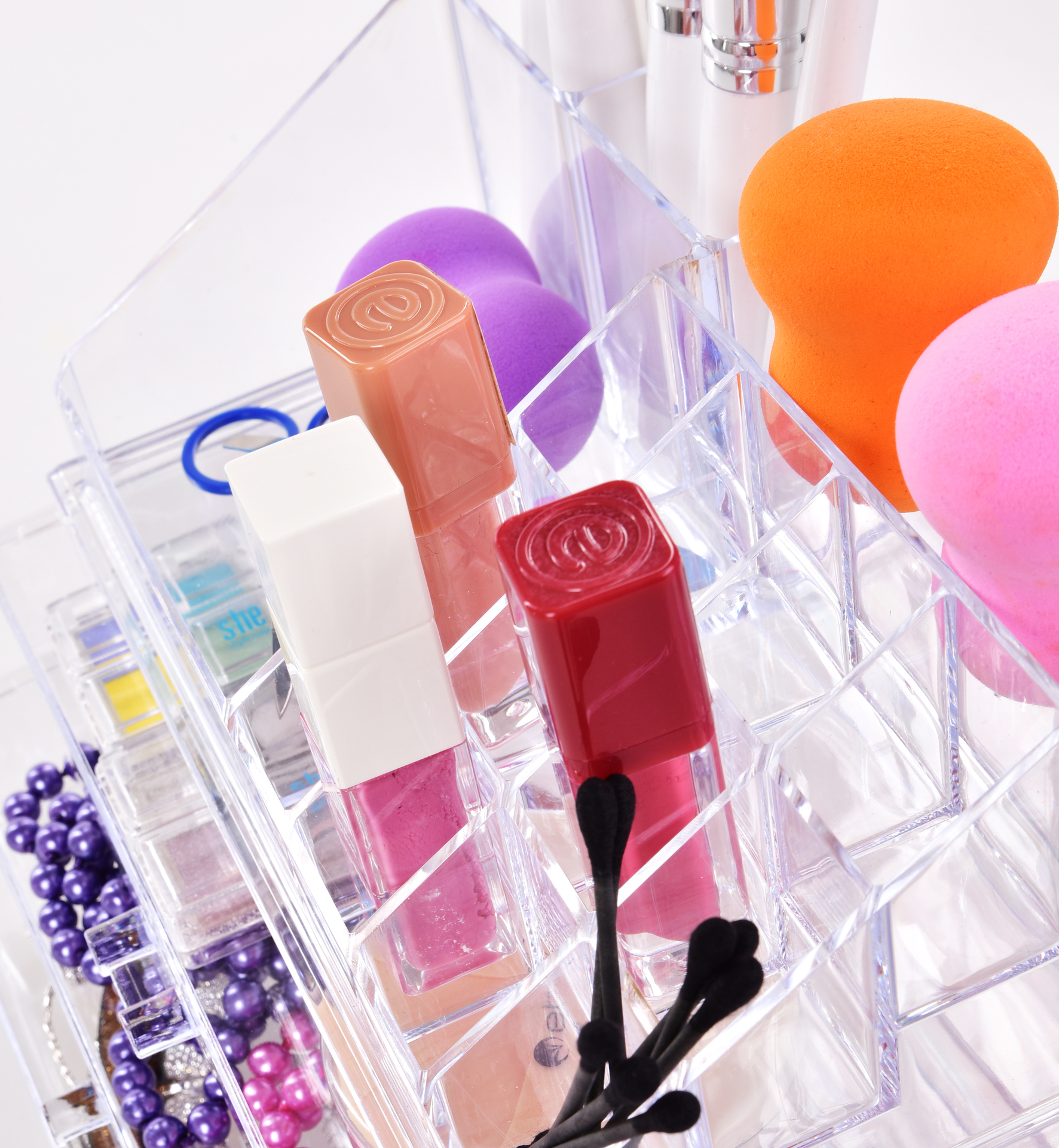 BEAUTY exkluzívny štvorposchodový kozmetický organizér