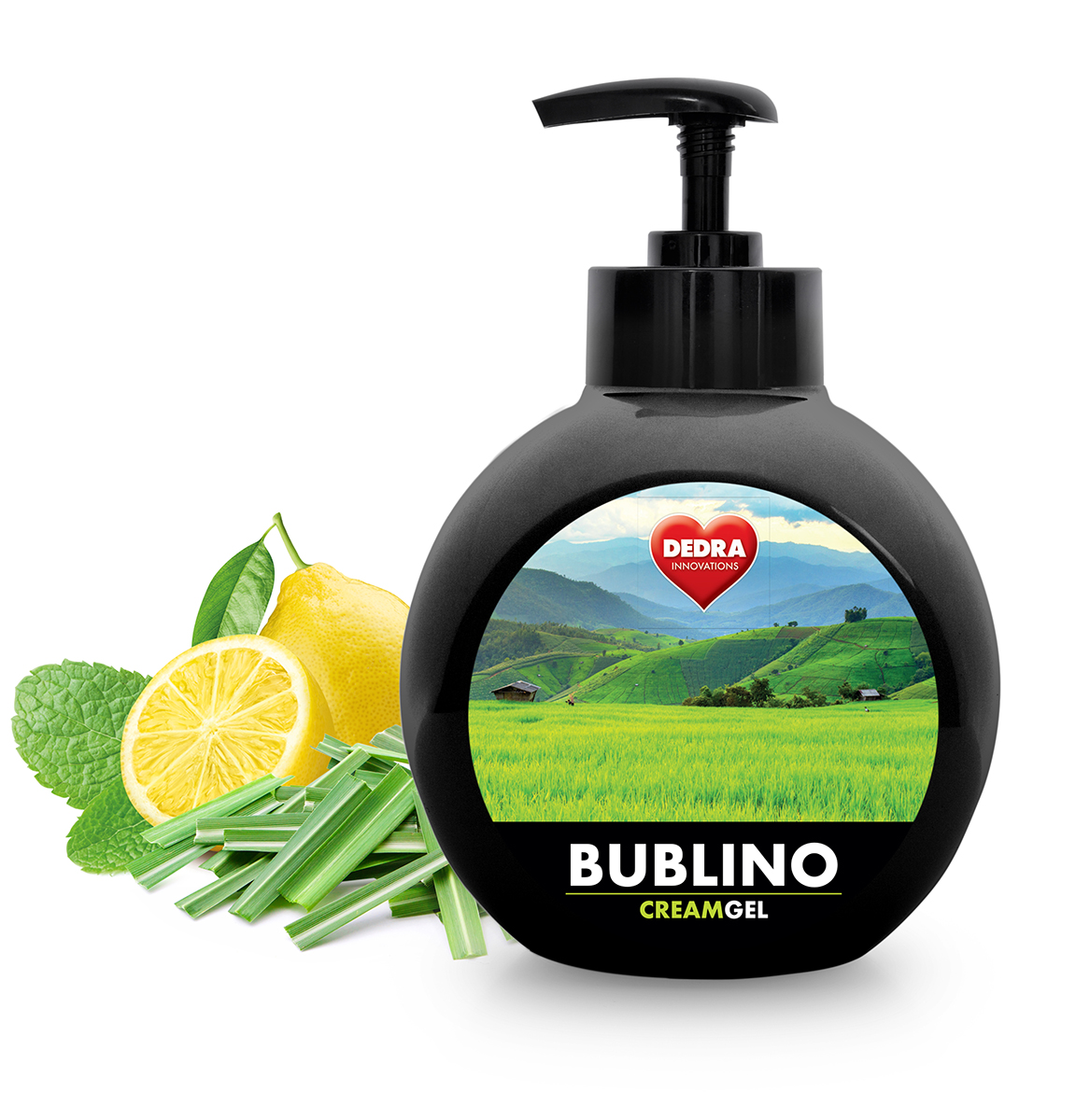 BA06171-Bublino CREAMGEL lemongrass tekuté mydlo na telo i ruky