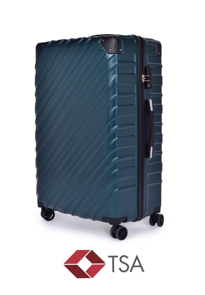 TSA kufr velký, PETROLEJ 46 x 29 x 75 cm
