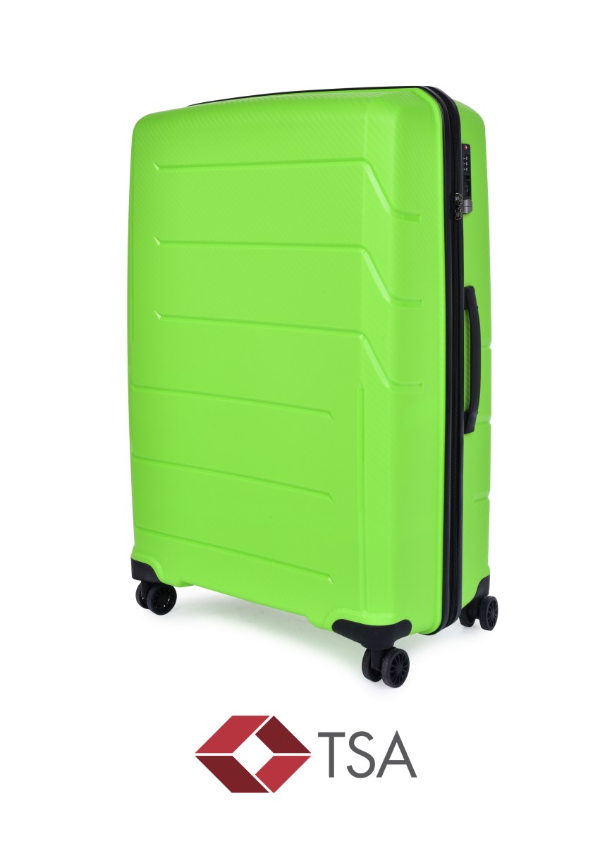 TSA kufr velký, GREEN 50 x 28 x 78 cm