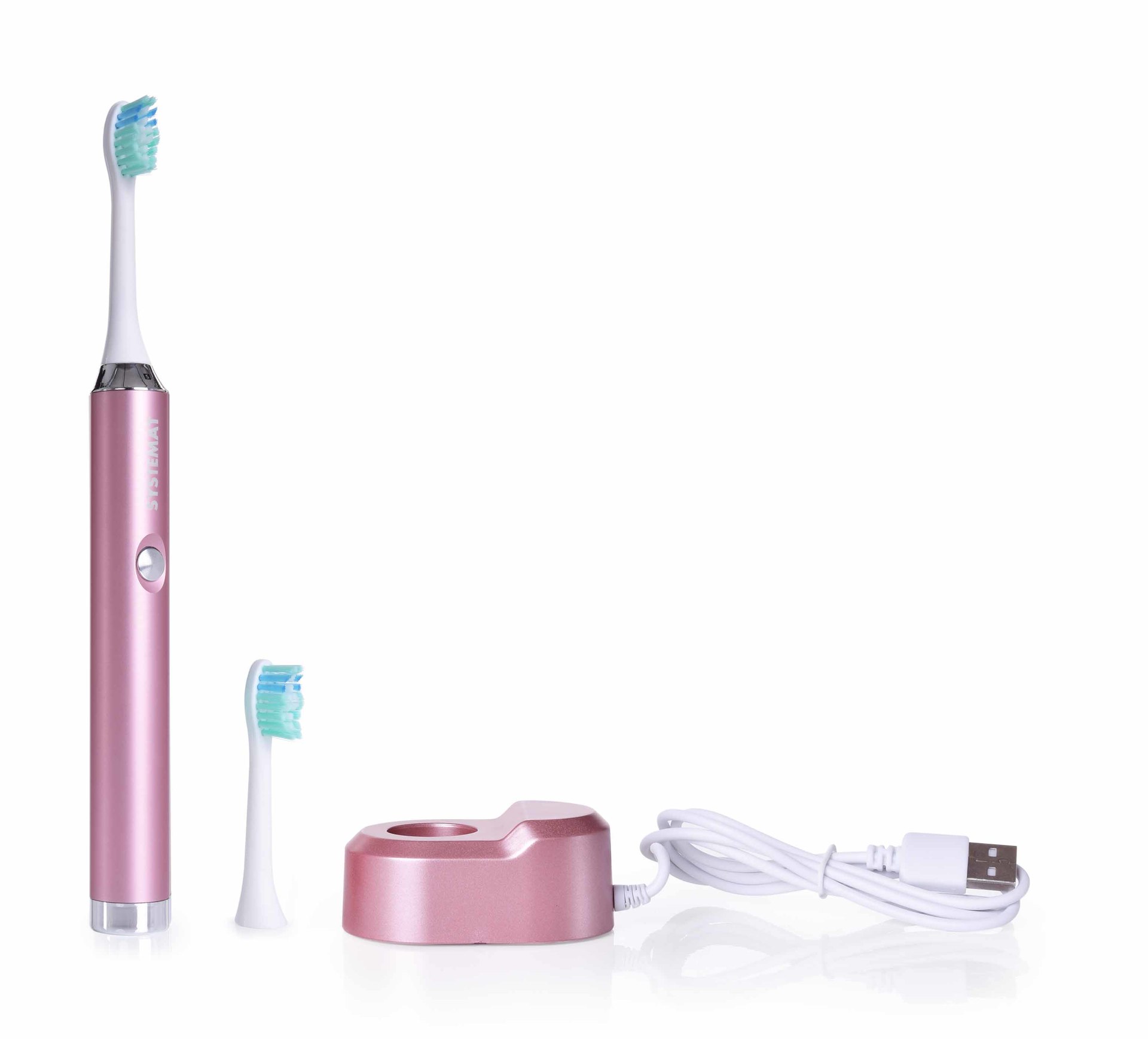 Soniczna szczoteczka do zębów SONISSIMO DEDRA DENT metalic pink
