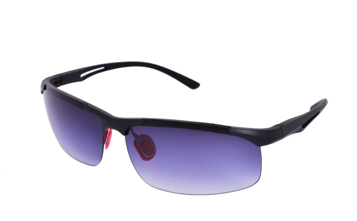 Športové slnečné okuliare, 100% UV ochrana, čierne, UV400