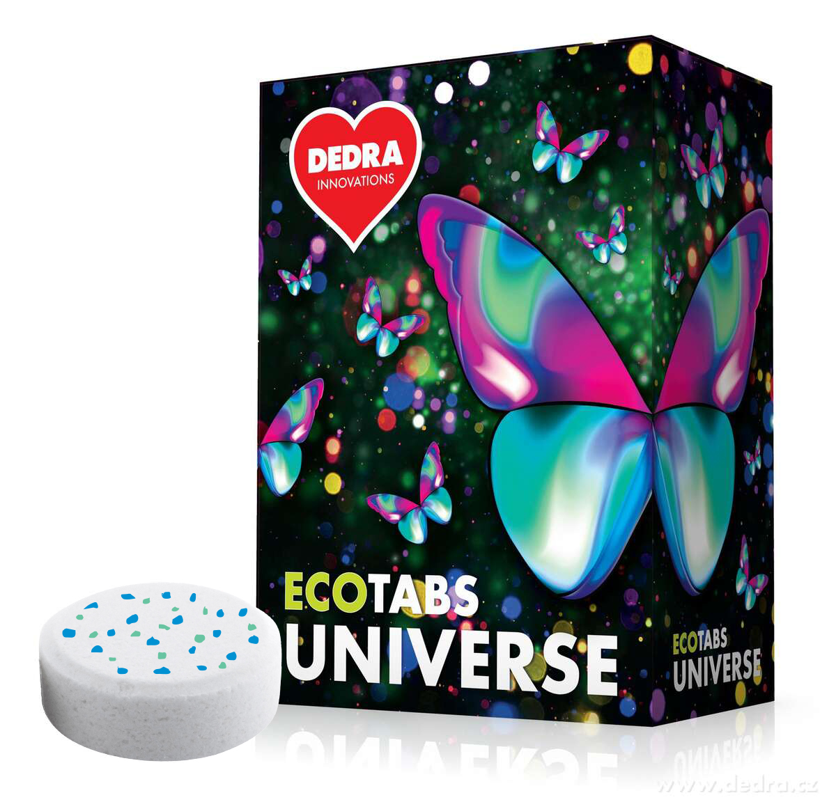 Levně UNIVERSE | Tablety na bílé & barevné prádlo | ECOTABS | 26 praní