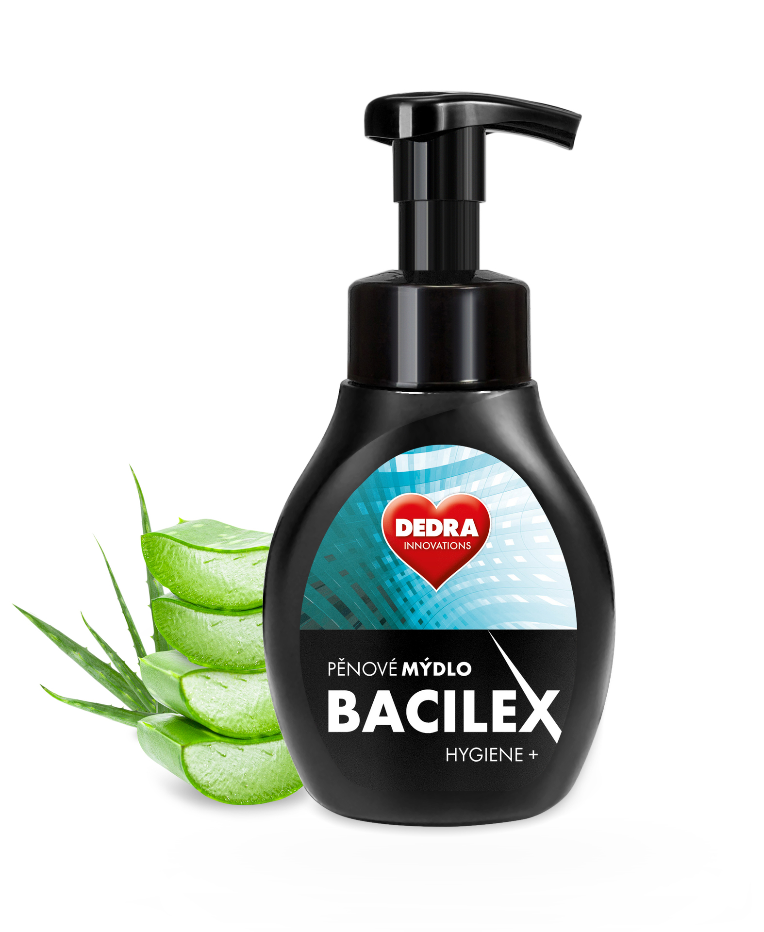 Pěnové mýdlo s antimikrobiální přísadou, 300 ml, BACILEX® HYGIENE+
