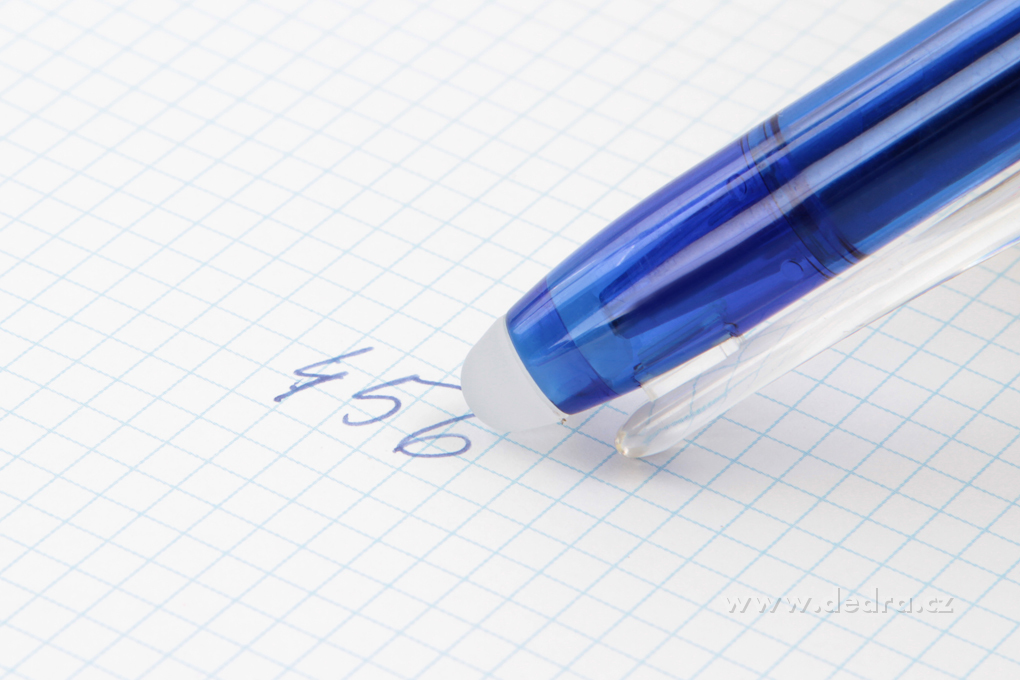 DA6118-GUMOVATELNÉ guľôčkové pero modré