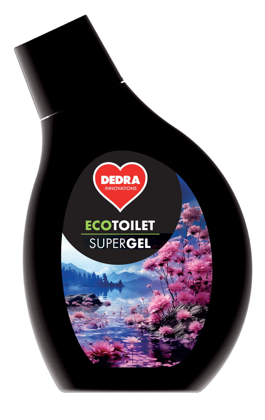 Levně SUPERGEL WC | hustý gel na WC, bidety & pisoáry | vůně ALPINE FRESH | ECOTOILET | 500 ml