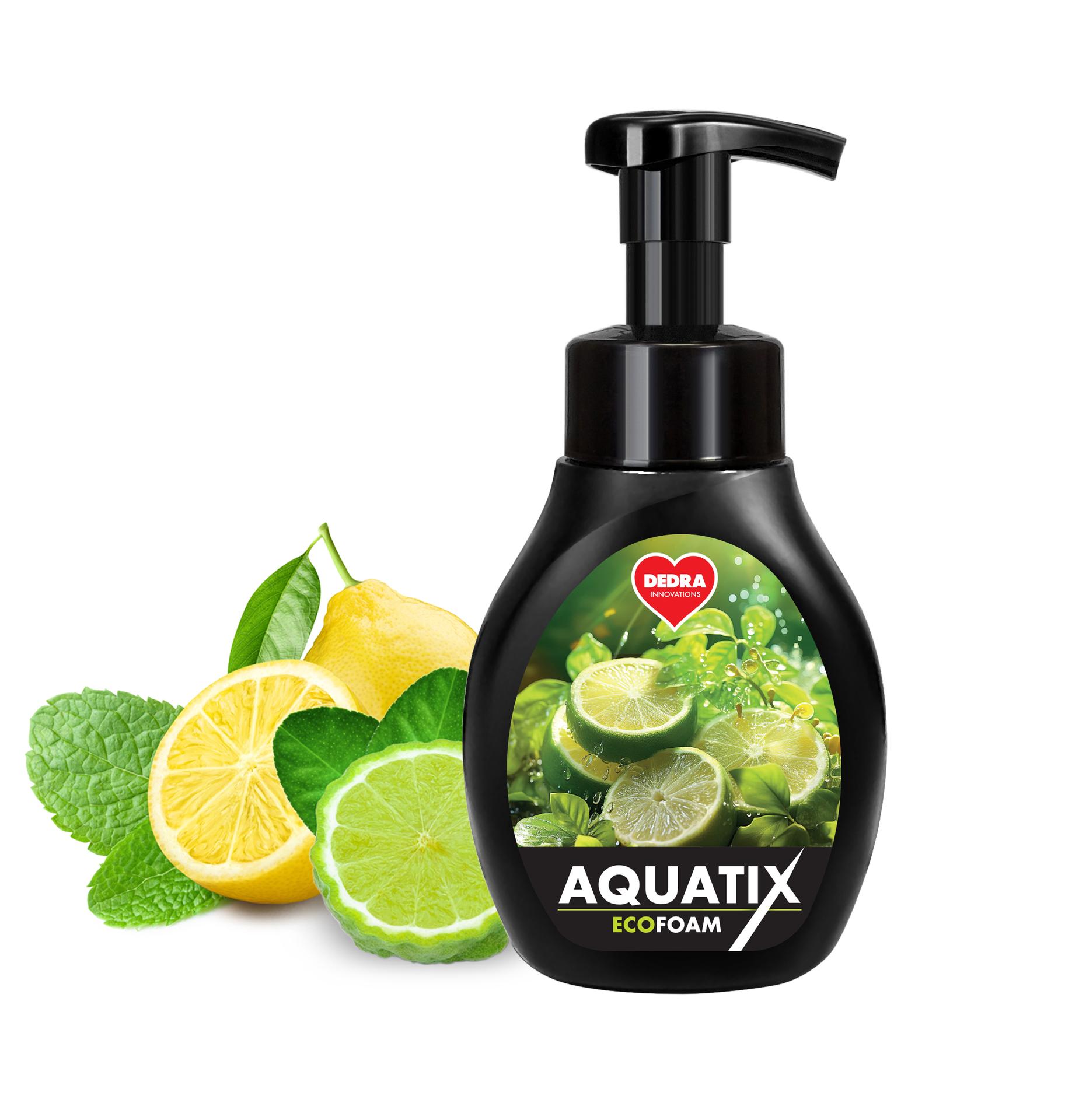 Levně AQUATIX | Aktivní pěna na nádobí | BERGAMOT & LEMON | 300 ml