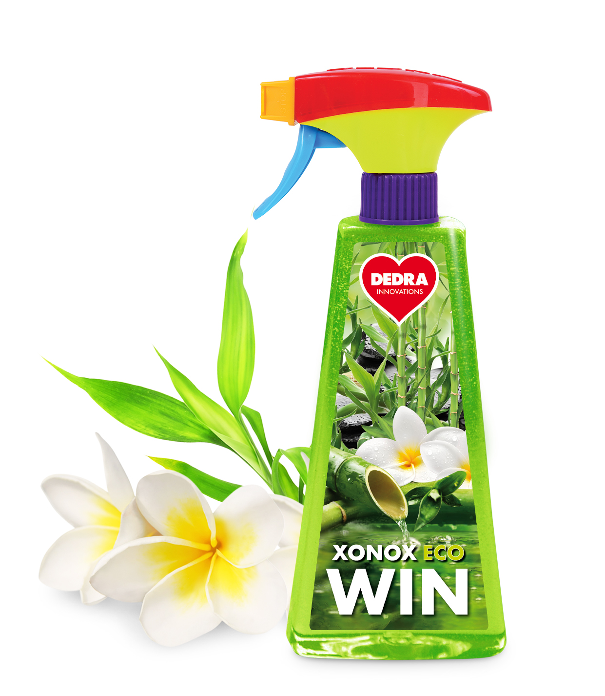 XONOX WIN | Pěnový čistič na okna, skla & zrcadla | vůně ZAZEN | 500 ml