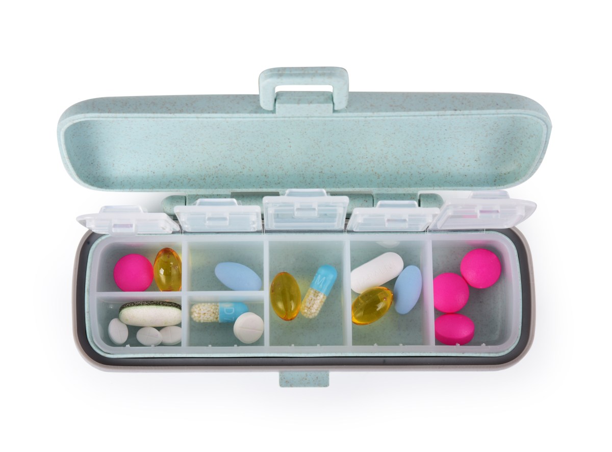 LIEKOVNÍK/VITAMÍNOVNÍK zásobník na lieky a vitamíny