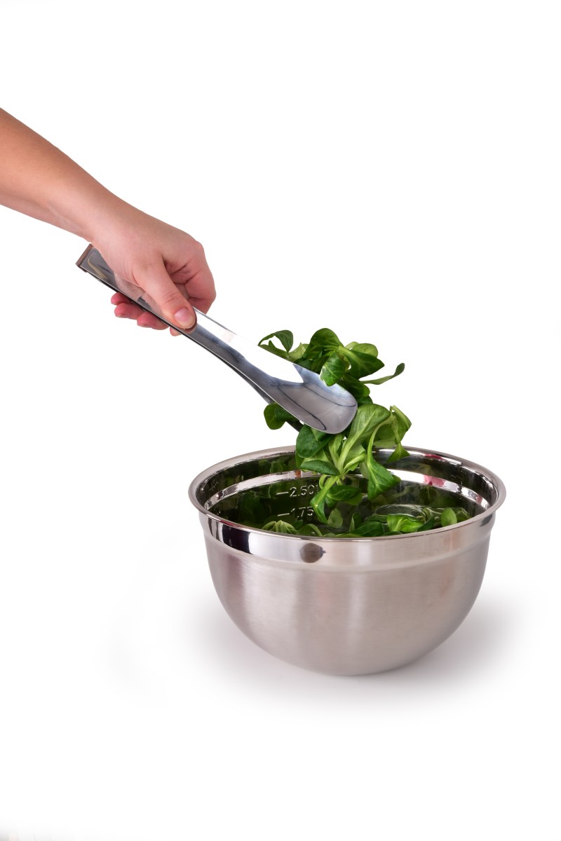 GoEco® servírovacie nerezové dierované kliešte