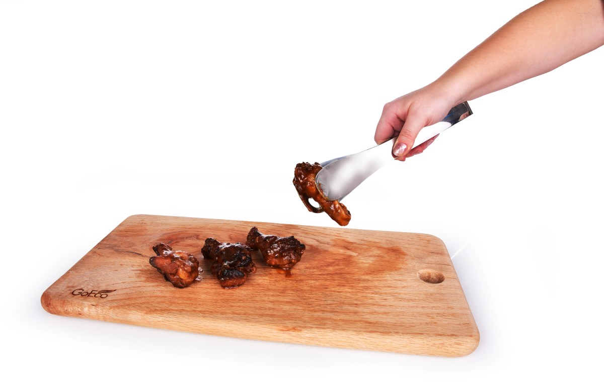 GoEco® servírovacie nerezové dierované kliešte