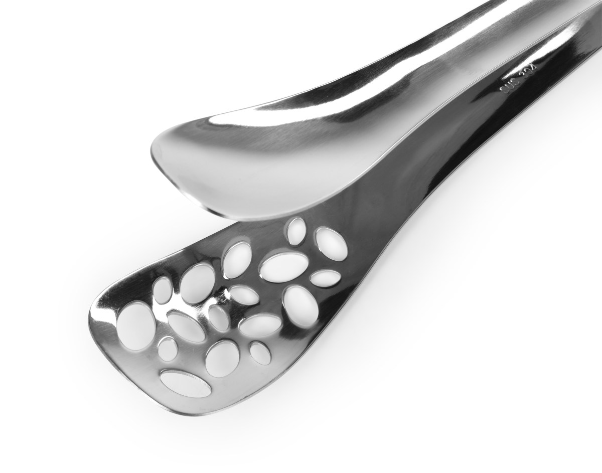 GoEco® servírovacie nerezové dierované kliešte