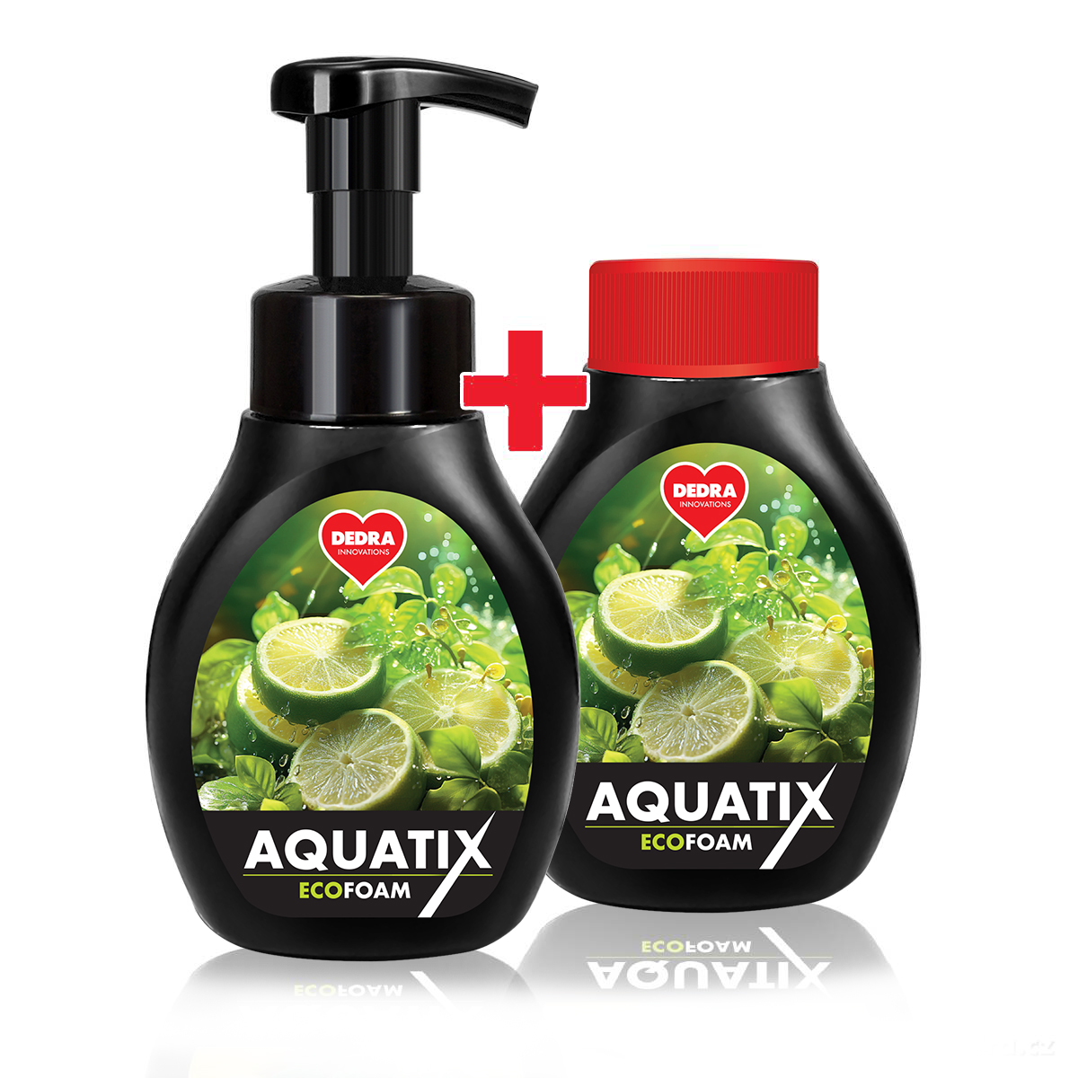 Levně 2× AQUATIX | Aktivní pěna na nádobí | BERGAMOT & LEMON | 2× 300 ml