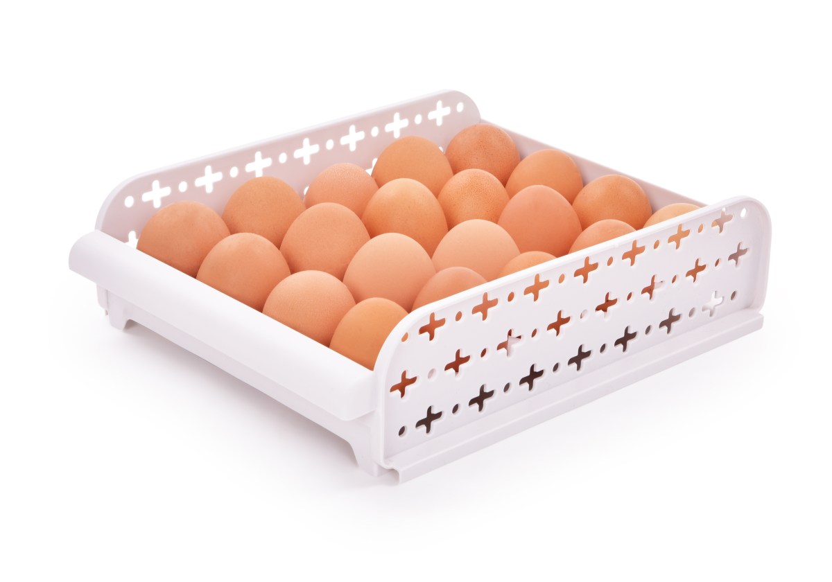 Sztaplowany organizer/stojak na jajka a na 20 szt. jaj