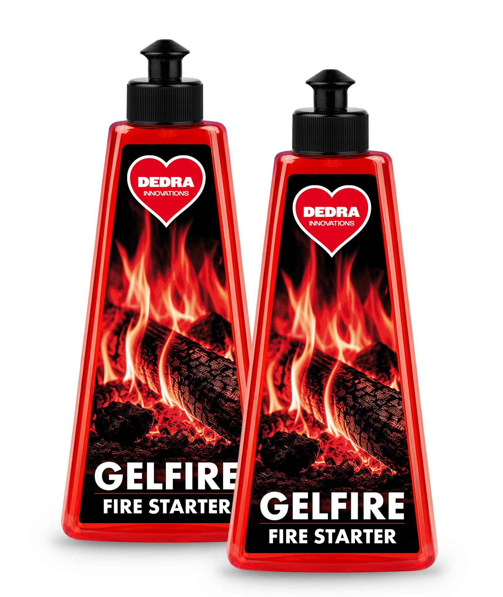 2� GELFIRE | Ekologiczna �elowa podpa�ka do grilli i komink�w | 2� 500 ml